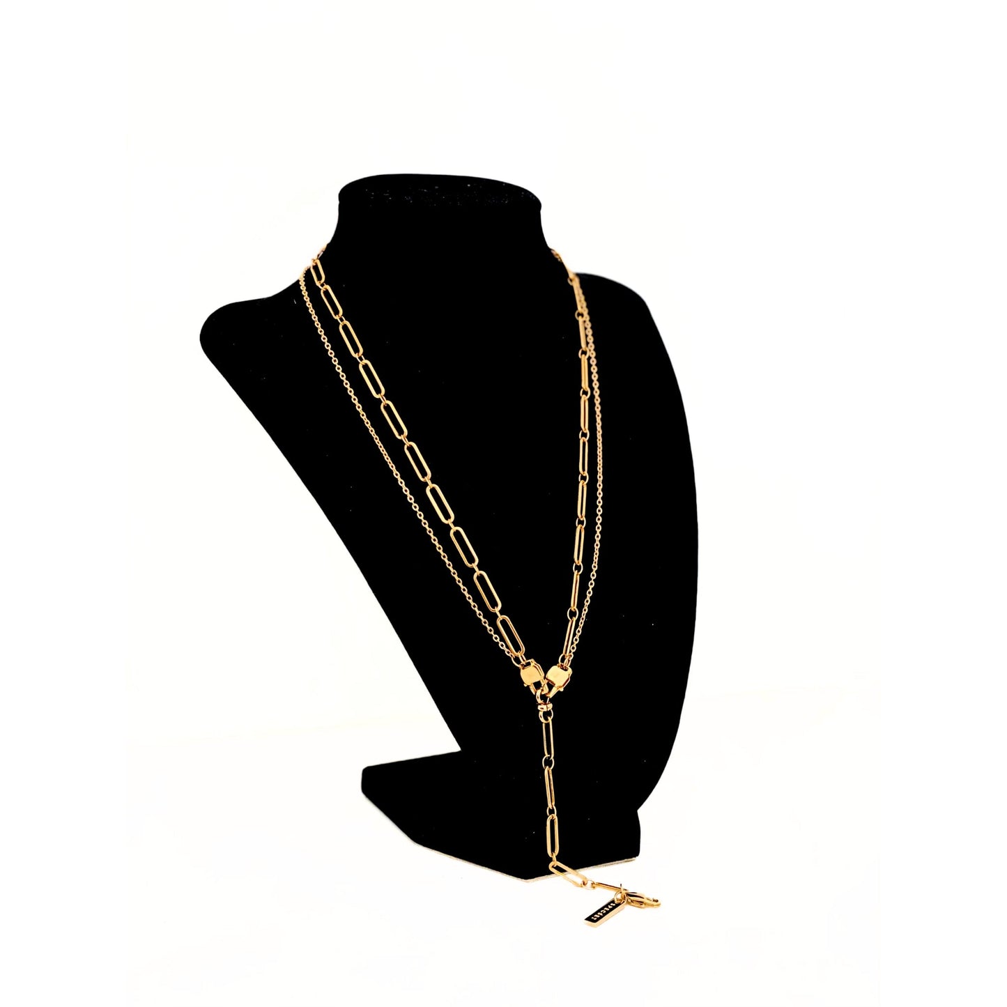 BLOW GUN - Convertible GOLD Eyewear Chain & Necklace | SPECSET