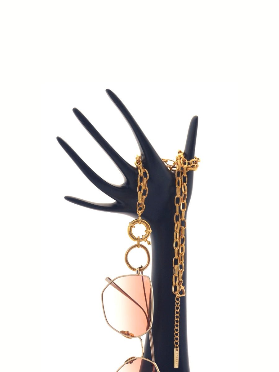 COSMIC BREAK - GOLD Eyewear Necklace | SPECSET