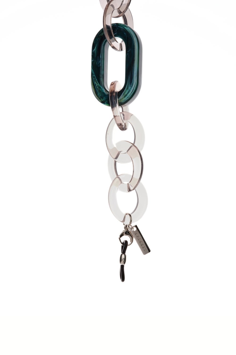 DIRTY ROUNDY - Chunky GRAY Eyewear Chain | SPECSET