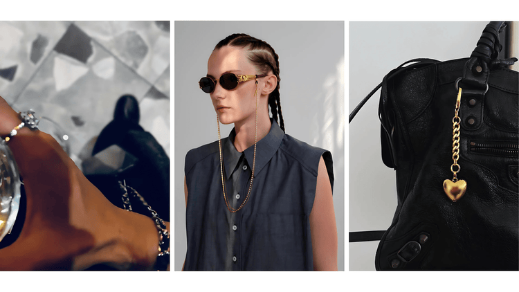 Bestselling phone straps, glasses chains, and bag charms displayed on neutral background