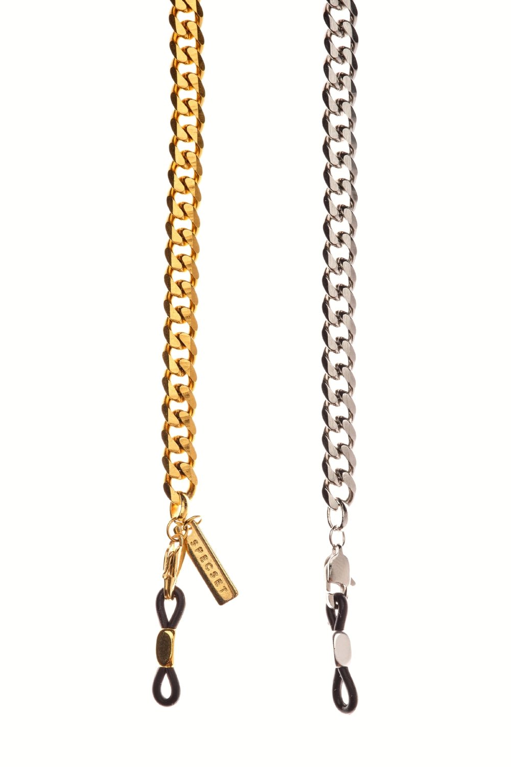 B-SIDES - Two-tone Eyewear Chain in Silver and Gold | SPECSET