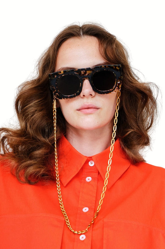BLEND IT Designer Eyewear Chain - Gold | SPECSET