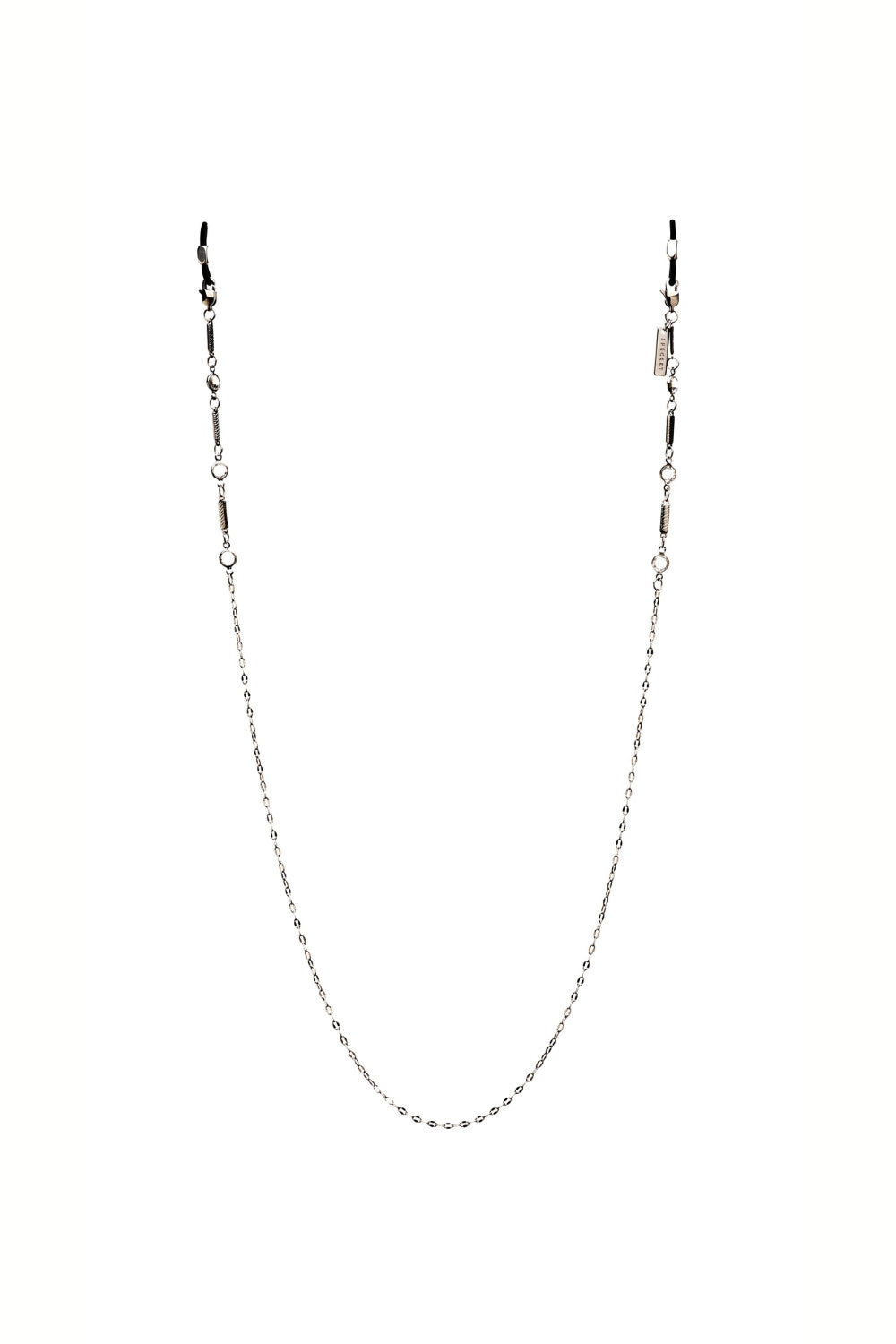 BLING THING - Dainty Eyewear Chain with Zircon Crystals - Silver | SPECSET