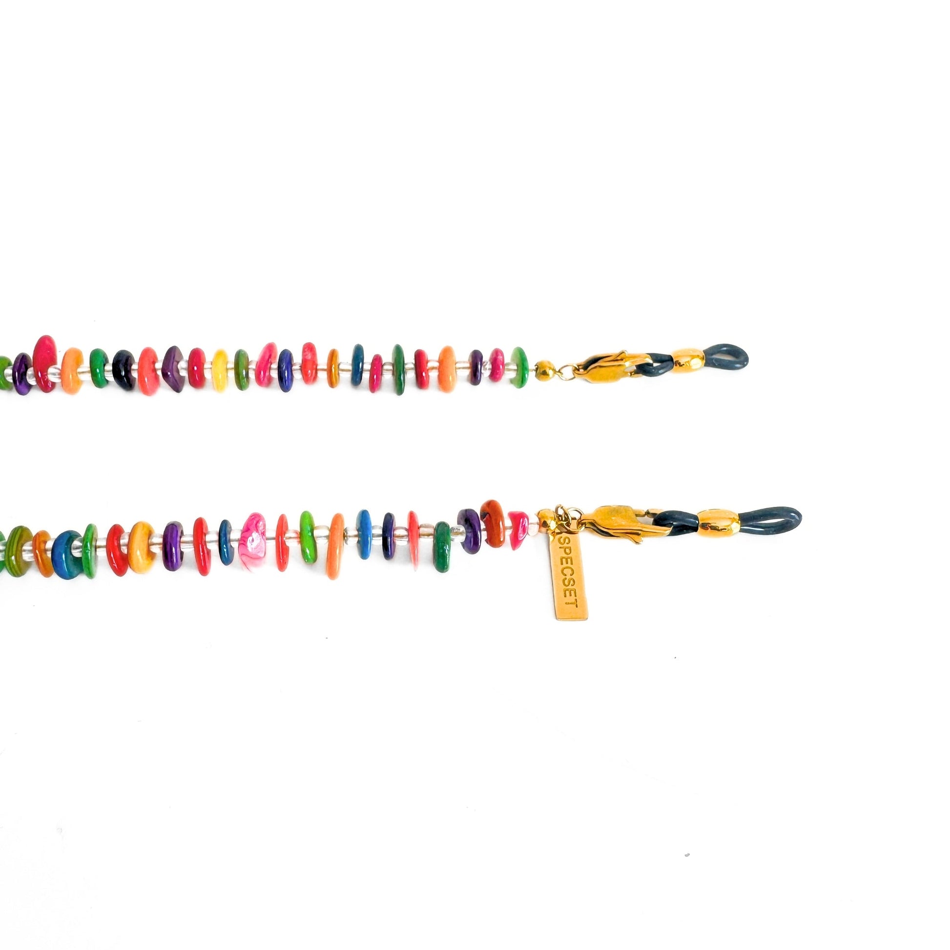 BONELIKE - MULTICOLOR Gemstones Eyewear Strap | SPECSET