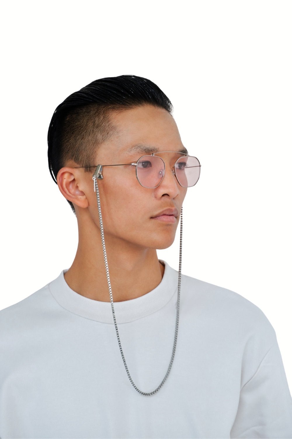 BOX IT - Unisex Eyewear and AirPods Chain - Silver | SPECSET