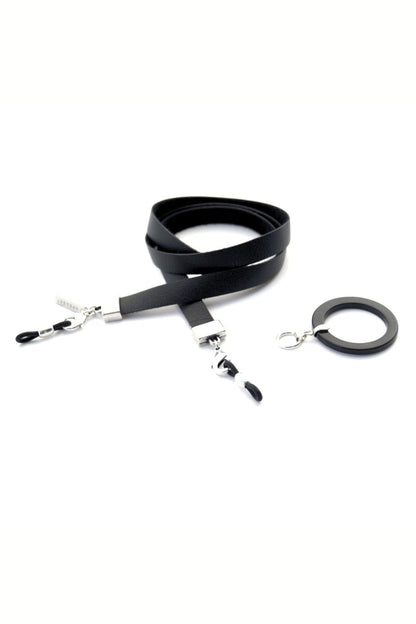 BOY TOY - BLACK Eyewear Strap & Lanyard | SPECSET