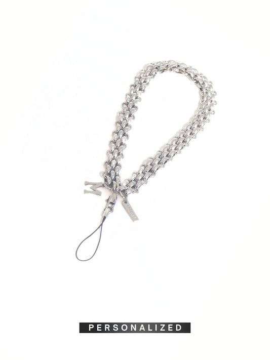 CHUNKY - SILVER Personalized Wrist Phone Chain | SPECSET