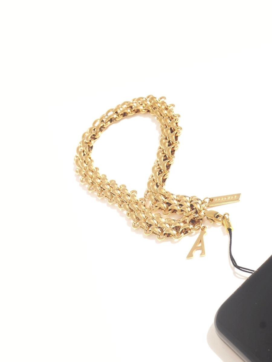 CHUNKY - GOLD Wrist Phone Chain - SPECSET