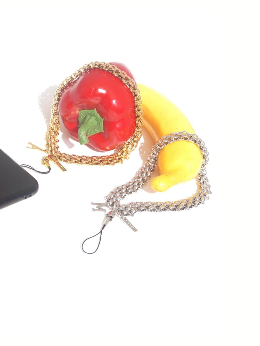 CHUNKY - GOLD Personalized Wrist Phone Chain | SPECSET