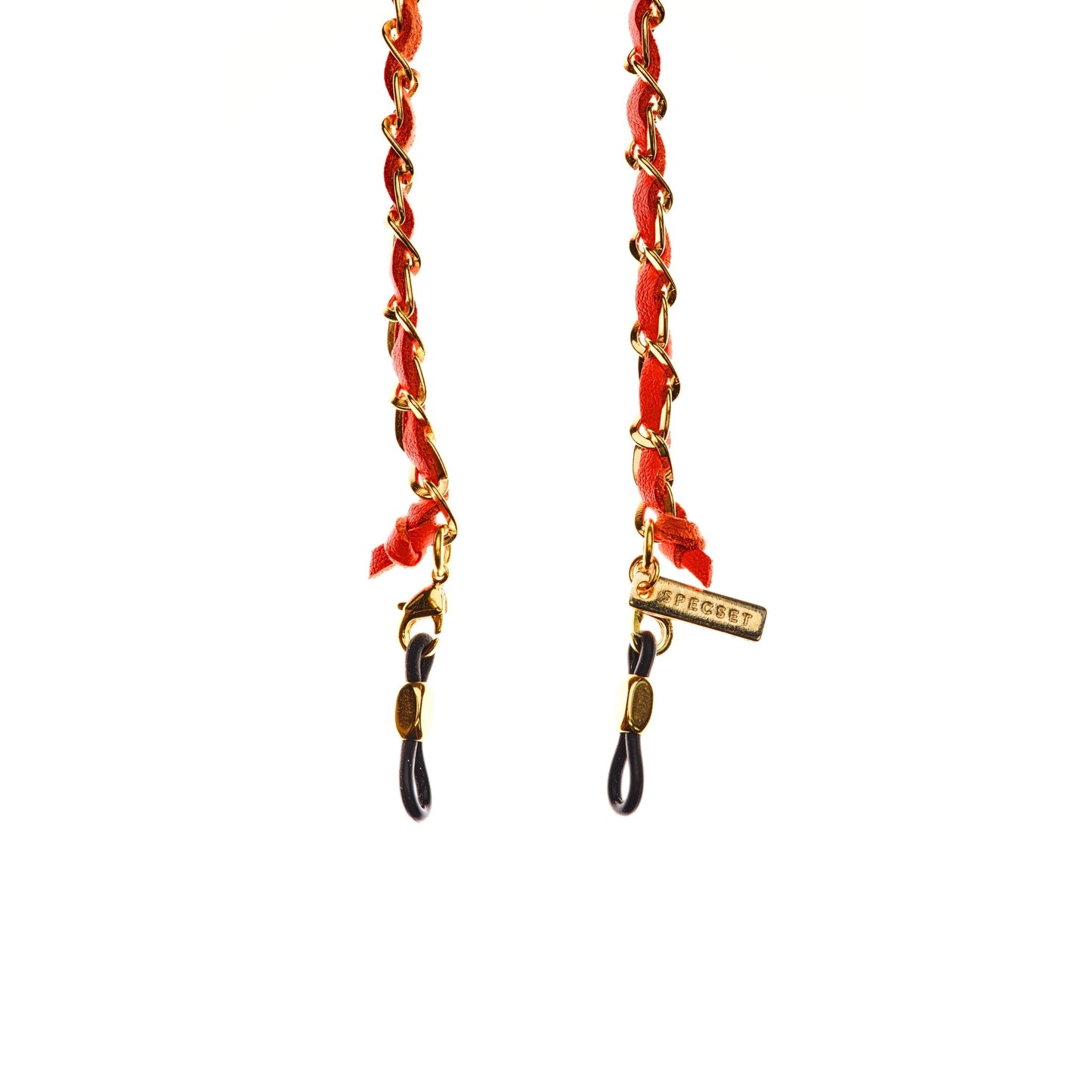 CLASSIC.C -GOLD ORANGE Designer Eyewear Chain | SPECSET