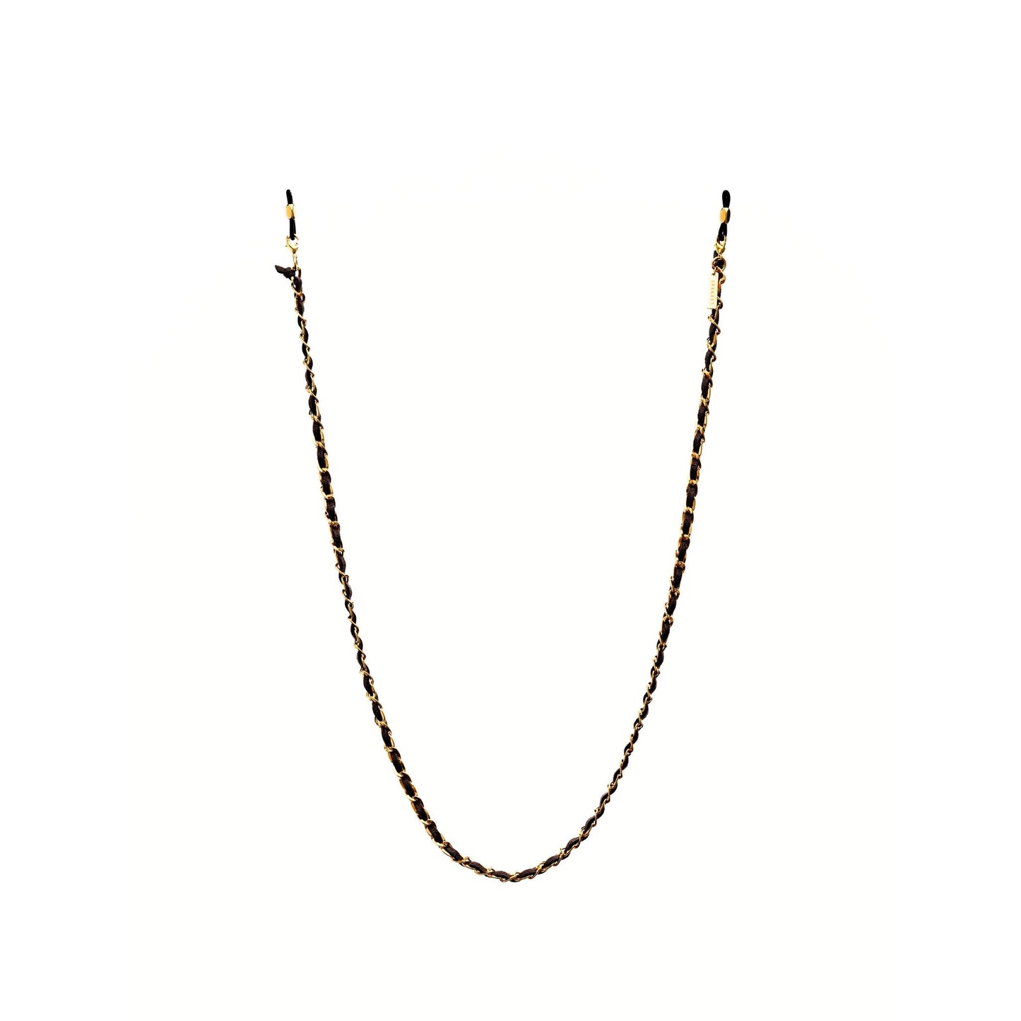 CLASSIC.C -GOLD BLACK Designer Eyewear Chain | SPECSET