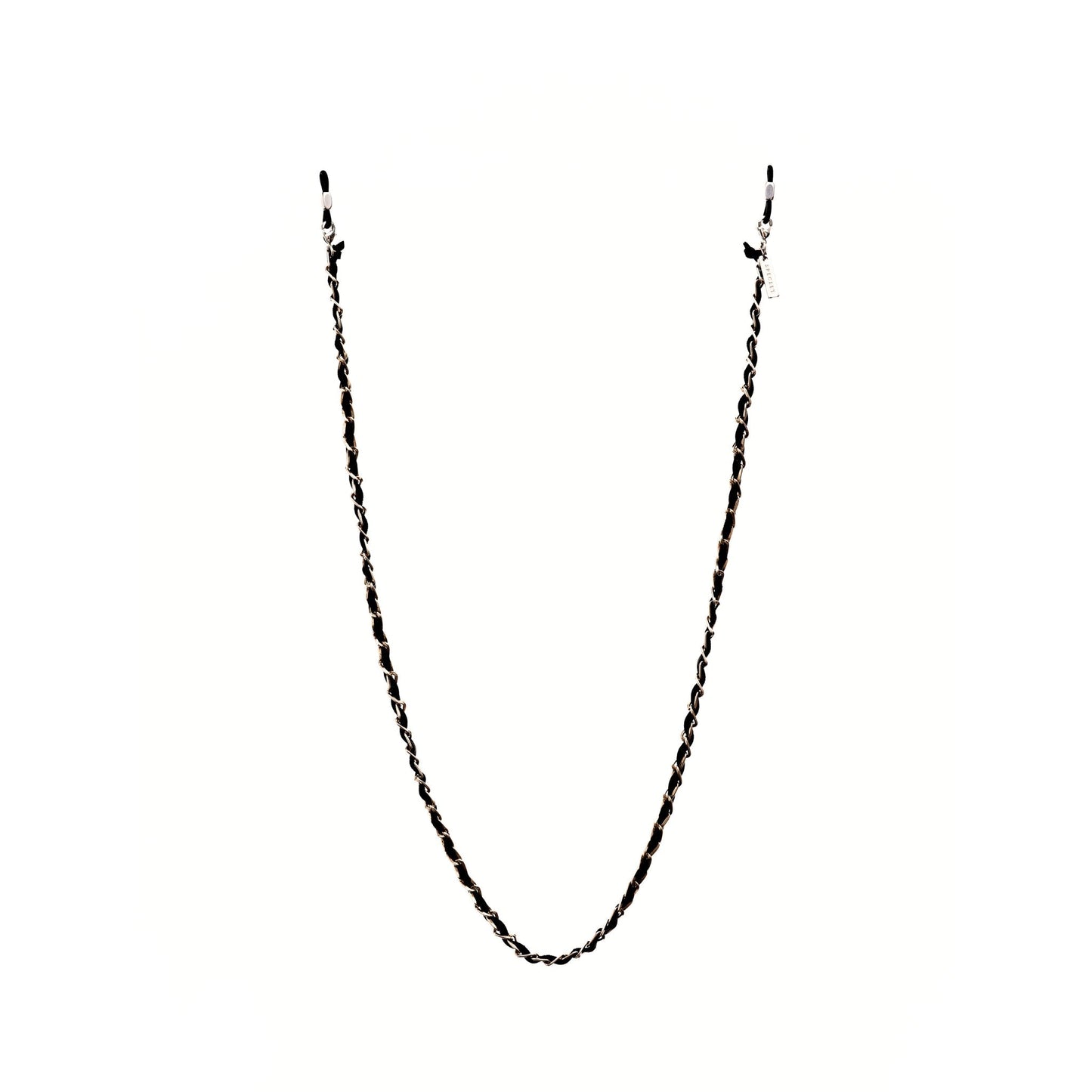CLASSIC.C -SILVER BLACK Designer Eyewear Chain | SPECSET