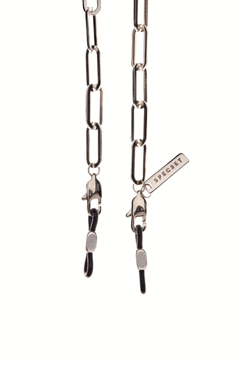 CLIP IT - Unisex Eyewear Chain - Silver | SPECSET