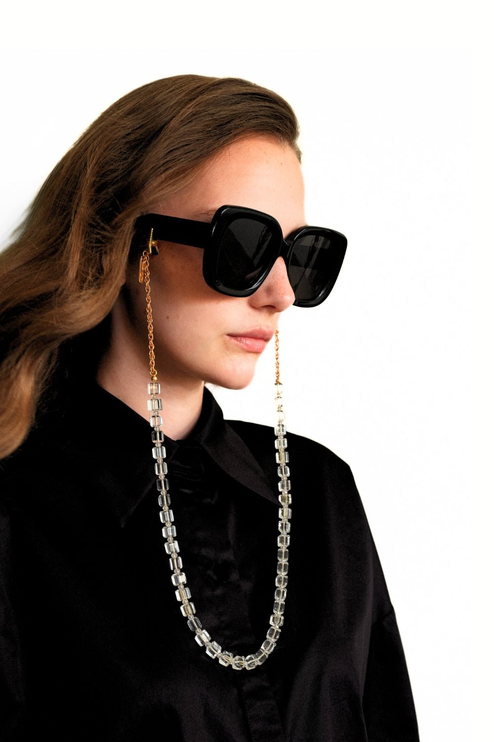 CRYSTAL CLEAR Eyewear Chain - GoldEyewear Straps & ChainsSPECSET