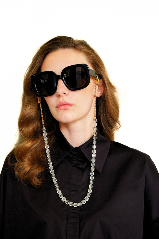 CRYSTAL CLEAR Eyewear Chain - GoldEyewear Straps & ChainsSPECSET