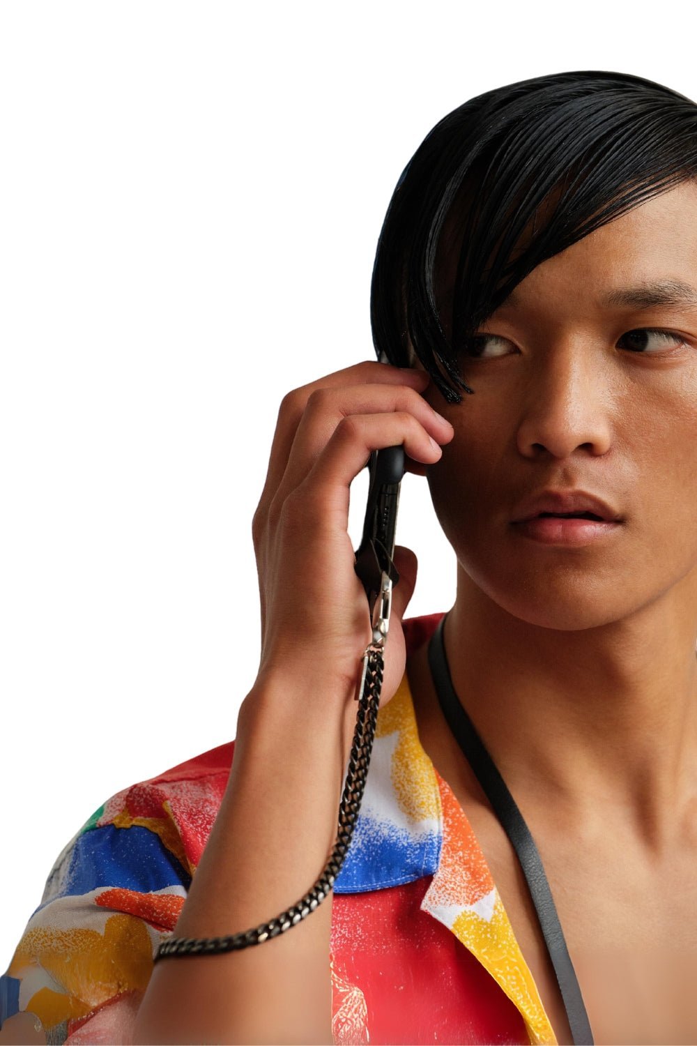 CURBY - GUNMETAL Wrist Phone Chain | SPECSET