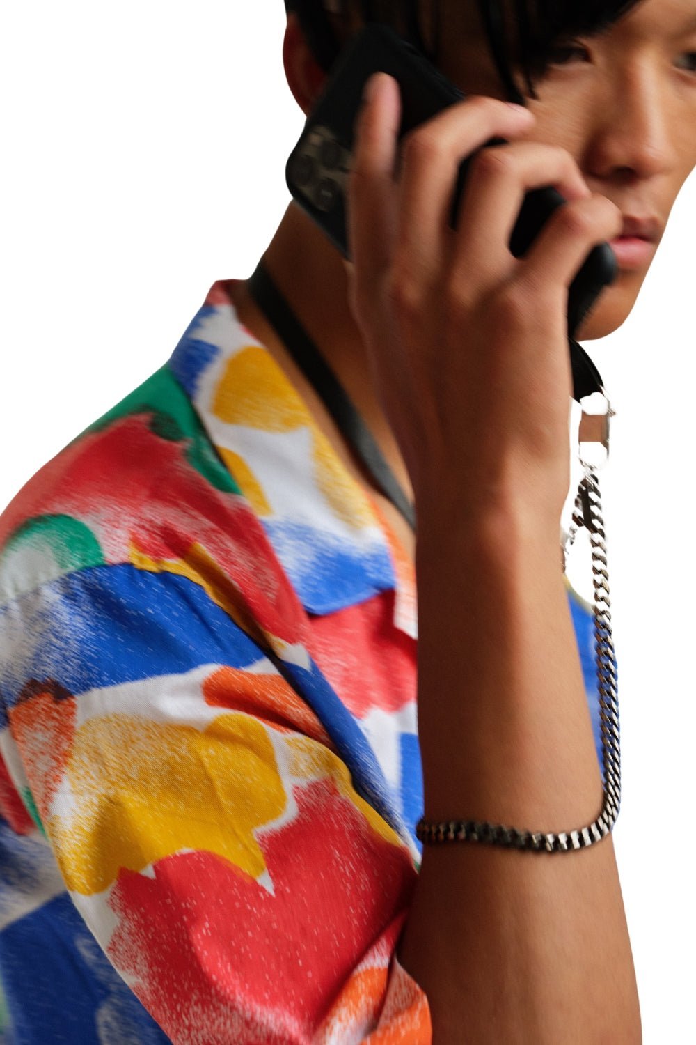 CURBY - GUNMETAL Wrist Phone Chain | SPECSET