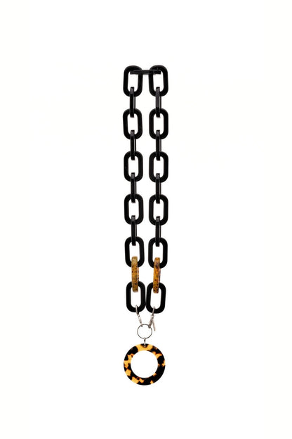 DIRTY GREAT - BLACK Chunky Eyewear Chain & Lanyard | SPECSET