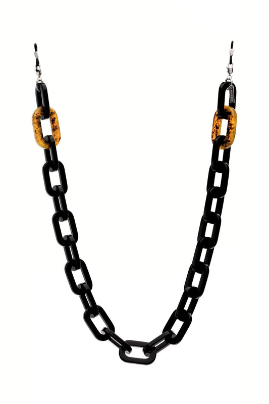 DIRTY GREAT - BLACK Chunky Eyewear Chain | SPECSET
