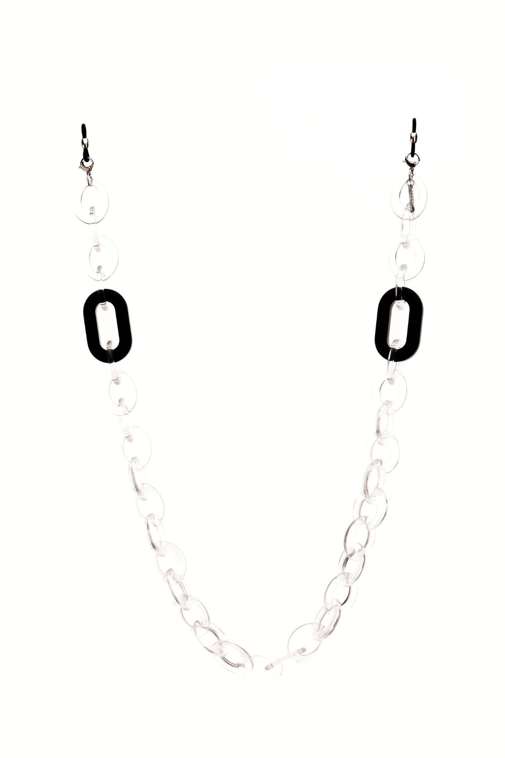 DIRTY ROUNDY - Chunky CLEAR Eyewear Chain | SPECSET