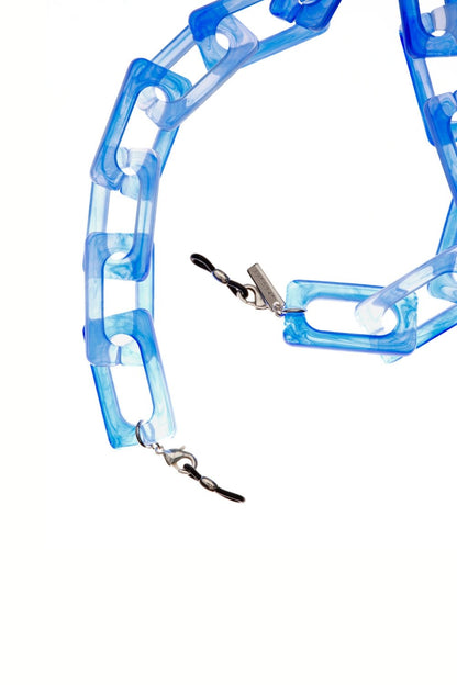 FAME FRAME - BLUE Chunky Eyewear Chain | SPECSET