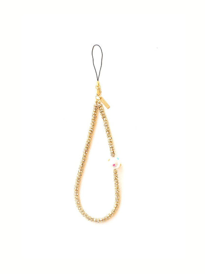FLASH ACT - GOLD Crystal Phone Chain | SPECSET