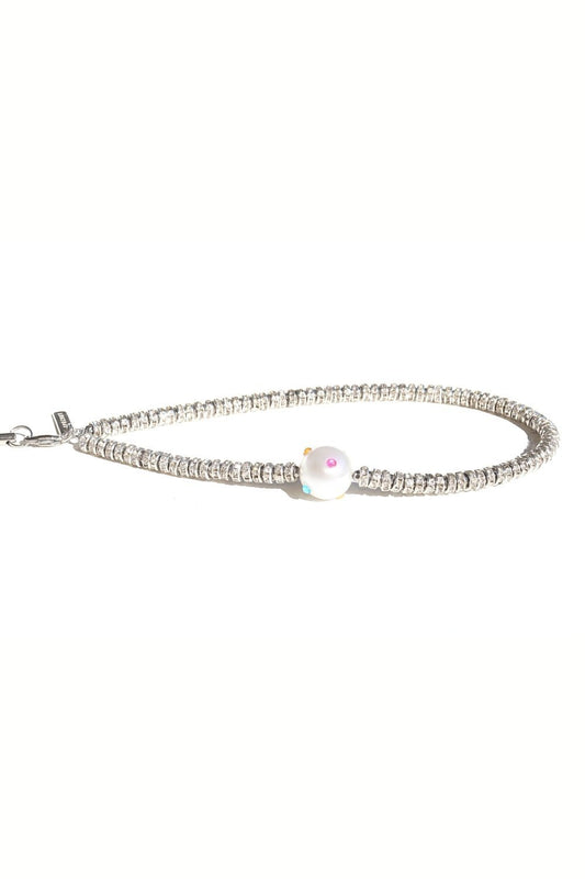 FLASH ACT - SILVER Crystal Phone Chain | SPECSET