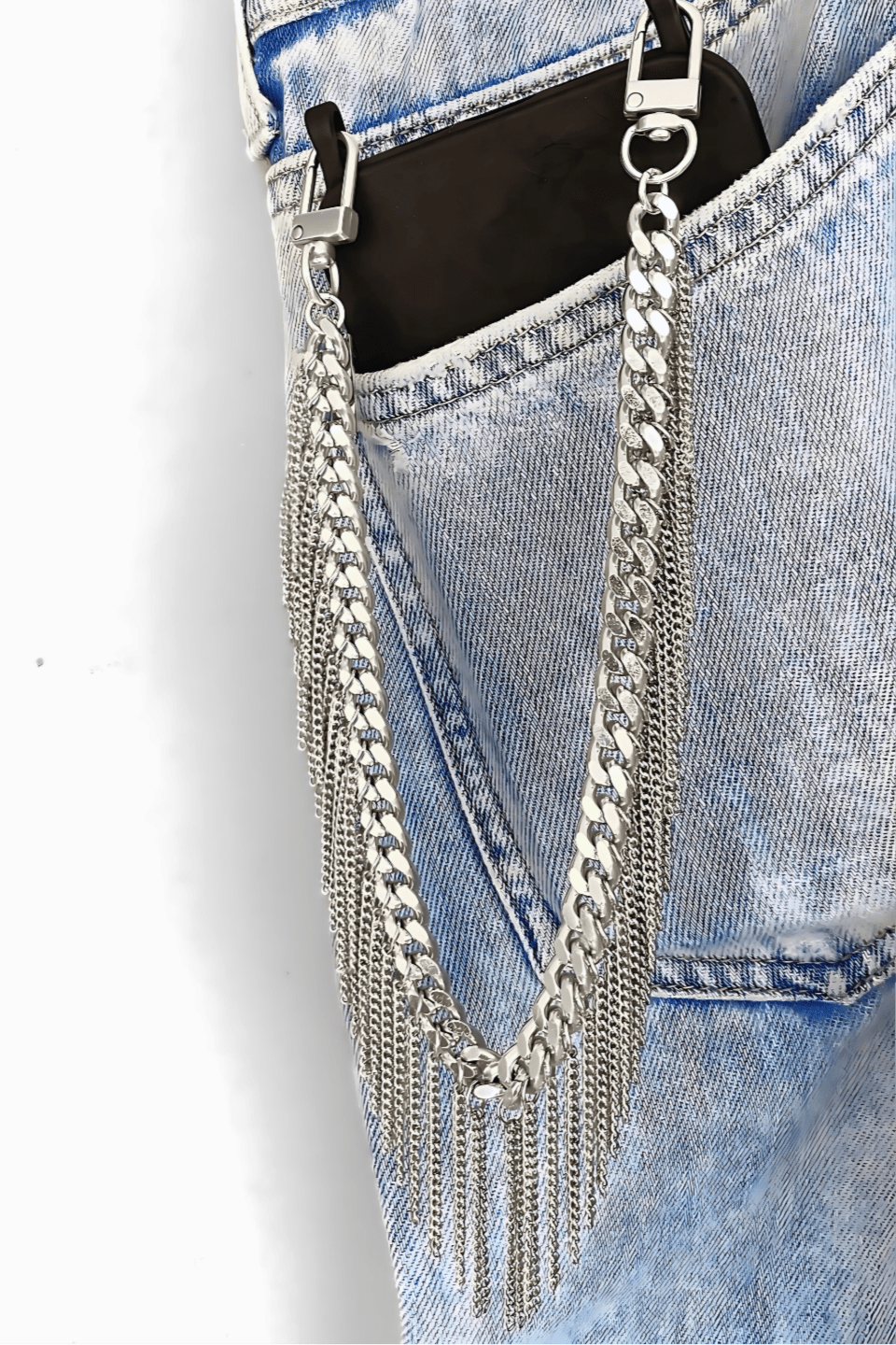 FLOW FRINGES Phone Chain