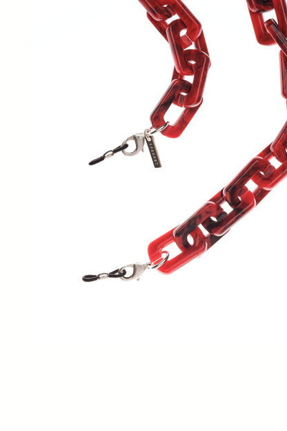 G' GANG - RED Chunky Eyewear Chain | SPECSET