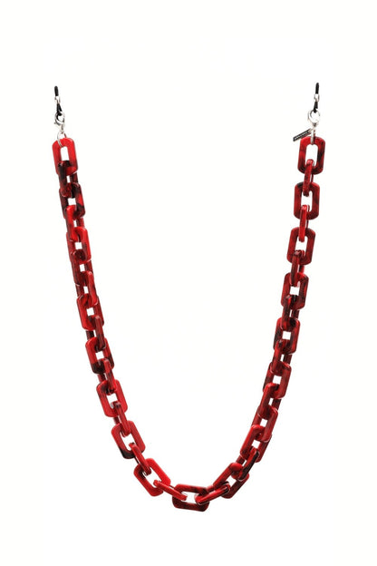 G' GANG - RED Chunky Eyewear Chain | SPECSET