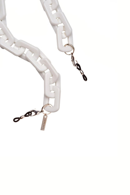 G' GANG - WHITE Chunky Eyewear Chain | SPECSET