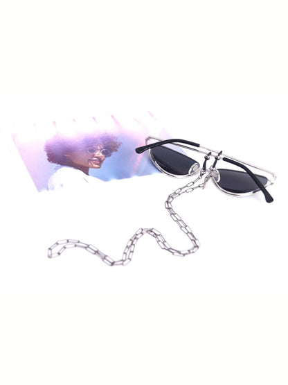 GLOWY - Luxury GUNMETAL Eyewear Chain | SPECSET