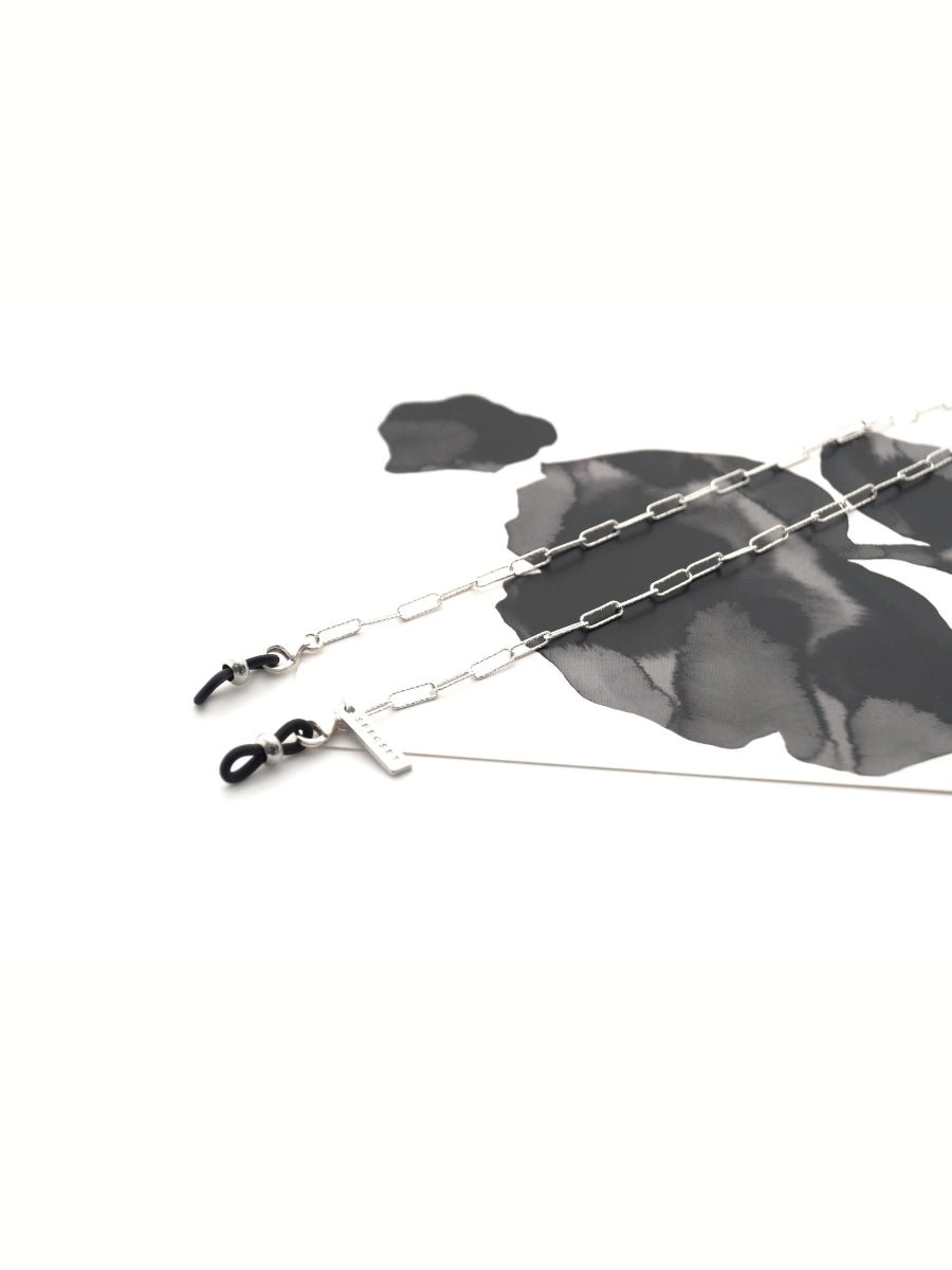 GLOWY - Luxury SILVER Eyewear Chain | SPECSET