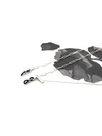 GLOWY - Luxury SILVER Eyewear Chain | SPECSET