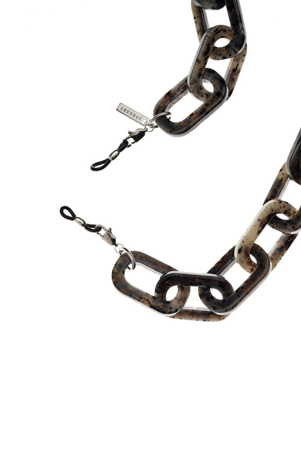 GREAT MATE - GRAY TORTOISESHELL Oversized Eyewear Chain | SPECSET