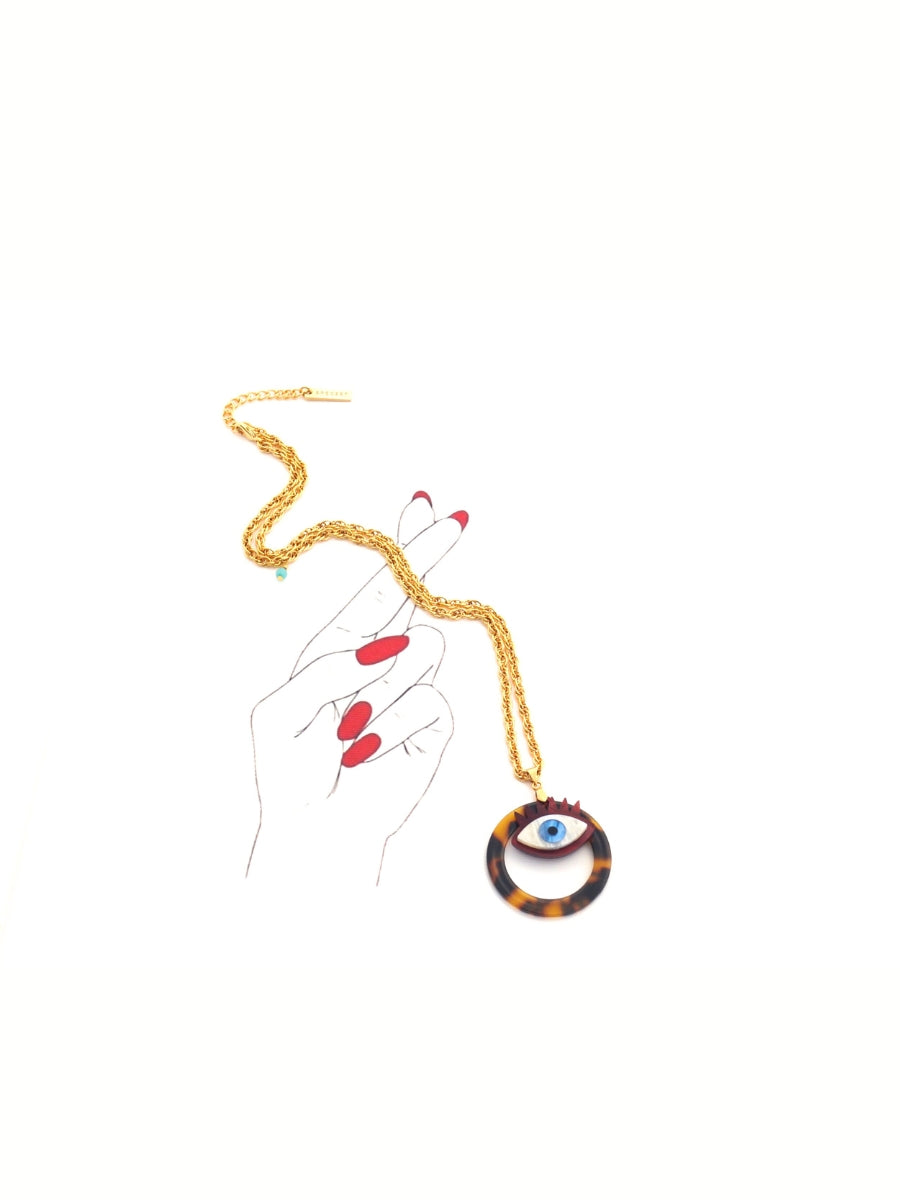 KEEP EYED - GOLD Eyewear Necklace | SPECSET