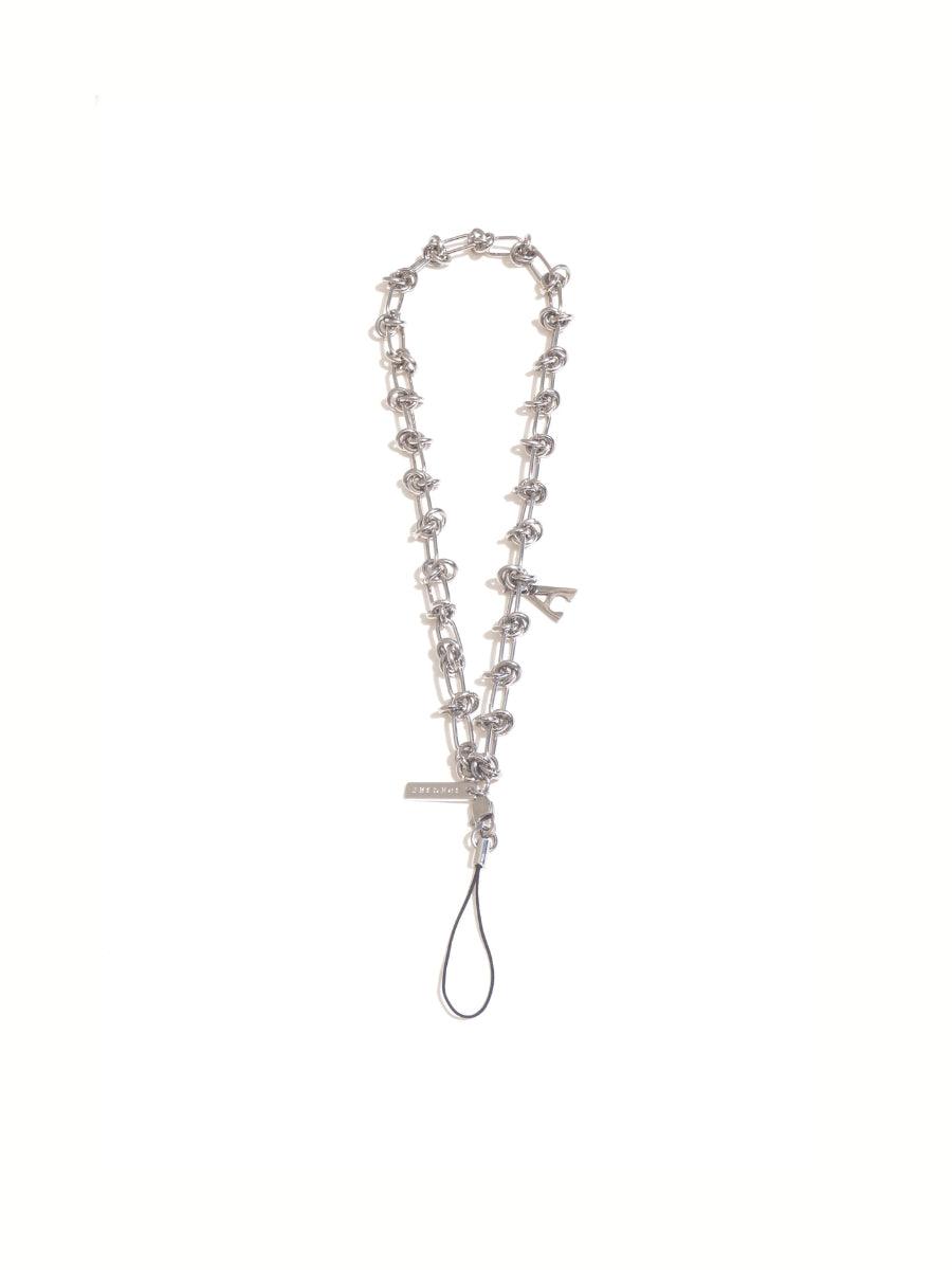KNOT KNOT - SILVER Personalized Phone Chain | SPECSET