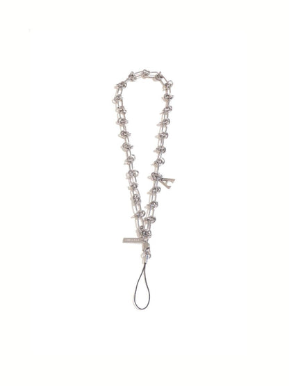 KNOT KNOT - SILVER Personalized Phone Chain | SPECSET