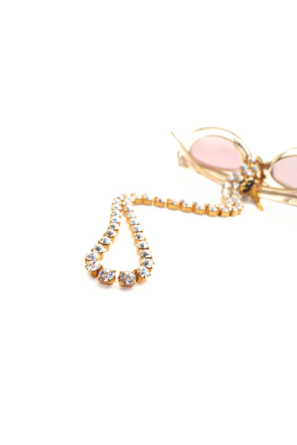 LEADING LADY - GOLD Crystals Eyewear Chain | SPECSET
