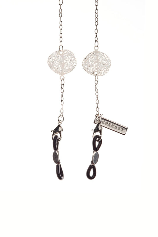 LEAFLY - Fine SILVER Eyewear Chain and Necklace | SPECSET