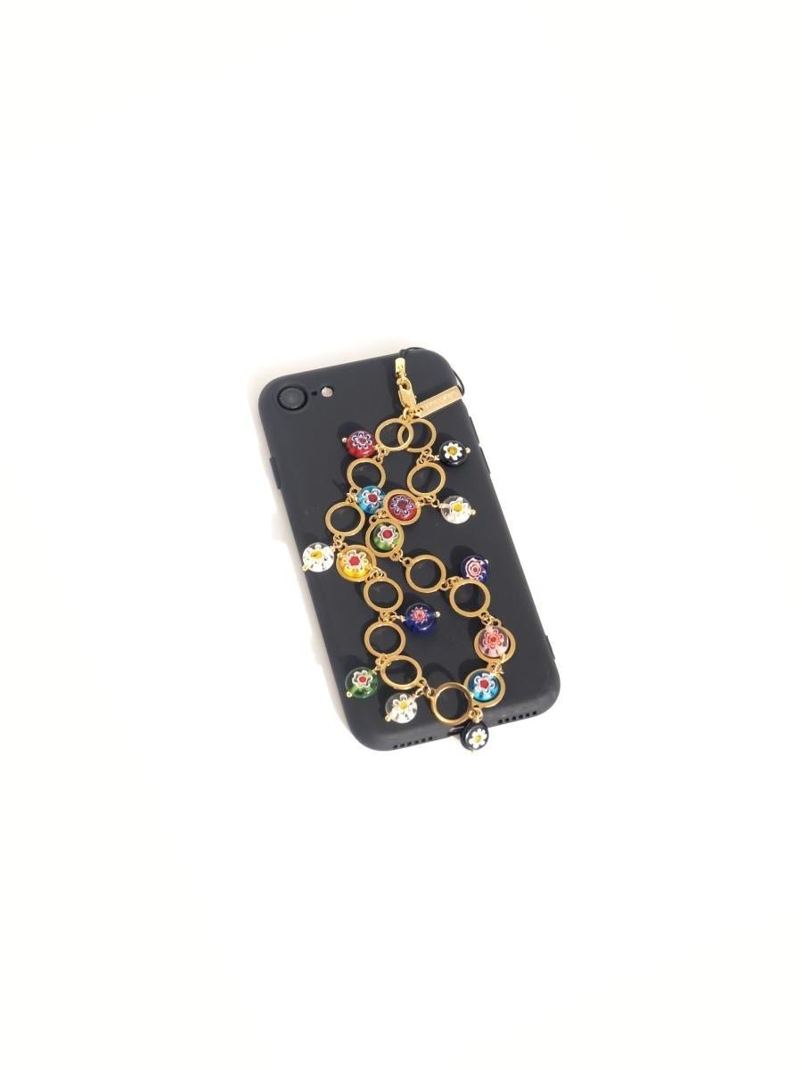 MILLEFIORI - GOLD Wrist Phone Chain | SPECSET