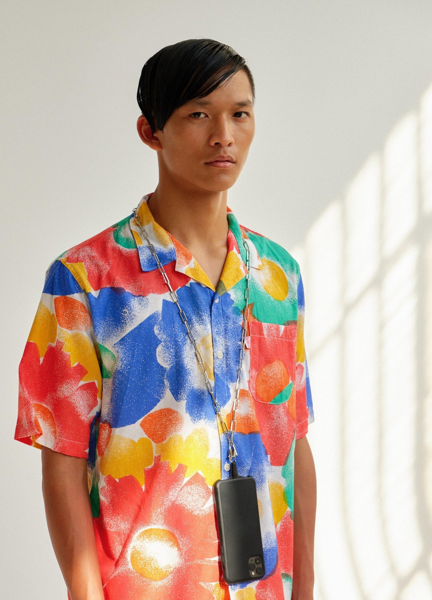 OBLONGY - SILVER Neck Phone Chain & Lanyard | SPECSET