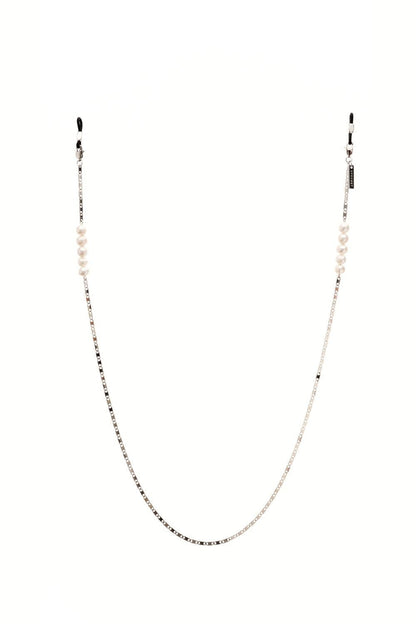 PEARL GIRL - SILVER Eyewear Chain - SPECSET