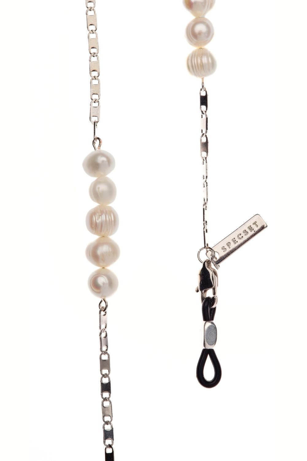 PEARL GIRL - SILVER Eyewear Chain - SPECSET