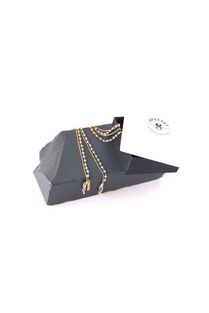 PERFECT PEARL Eyewear Chain - GoldEyewear Straps & ChainsSPECSET