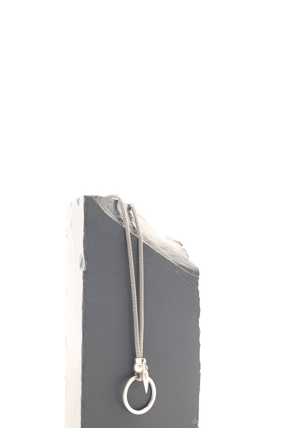 POISONOUS - SILVER Snakeskin Eyewear Necklace | SPECSET