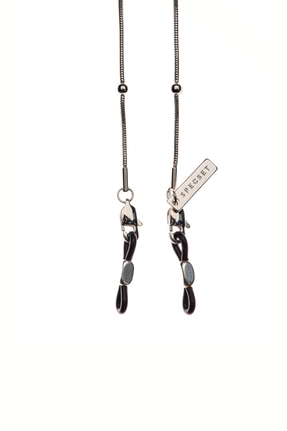 PRETTY DOT - SILVER Eyewear Chain | SPECSET