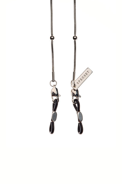 PRETTY DOT - SILVER Eyewear Chain | SPECSET