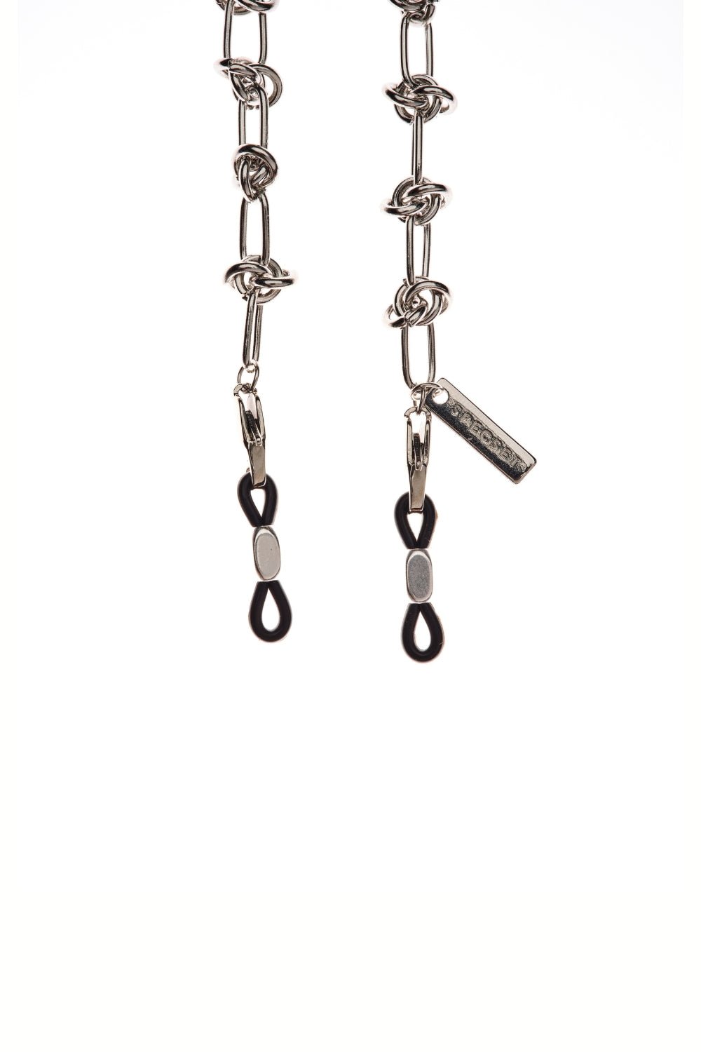 RE-BRAID - Designer Eyewear Chain - Silver | SPECSET