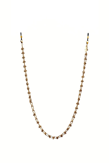 RE-BRAID - Designer Eyewear Chain - Gold | SPECSET